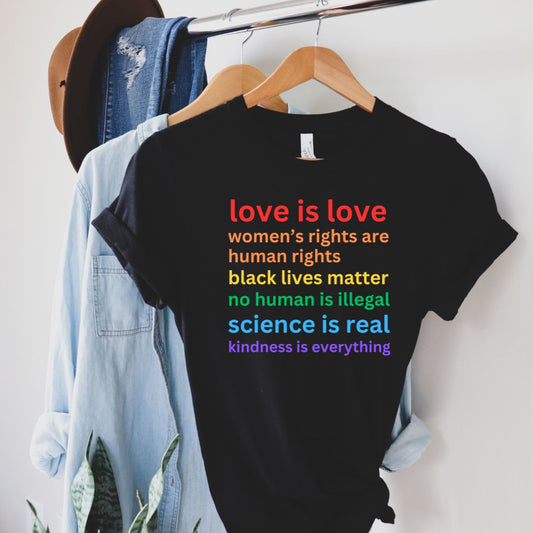 Love is Love and All the Good Things, Premium Unisex Crewneck T-shirt